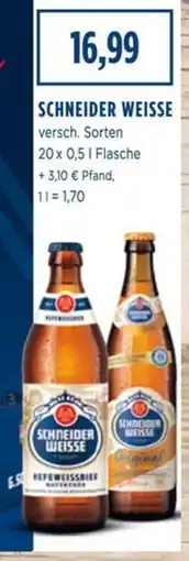 Profi Getränke SCHNEIDER WEISSE Angebot