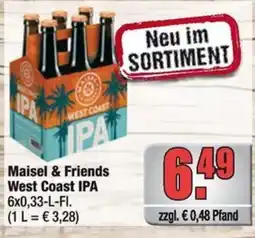 Profi Getränke Maisel & Friends West Coast IPA Angebot