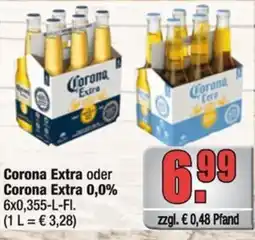 Profi Getränke Corona Extra oder Corona Extra 0,0% Angebot