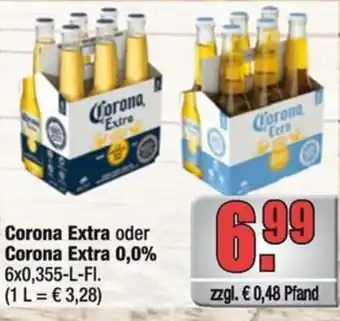Profi Getränke Corona Extra oder Corona Extra 0,0% Angebot
