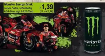 Profi Getränke Monster Energy Drink Angebot