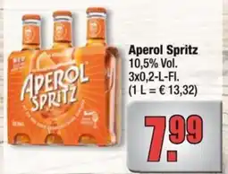 Profi Getränke Aperol Spritz 10,5% Vol. Angebot