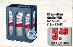 Profi Getränke Elisabethen Quelle PUR Angebot