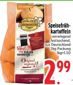 Edeka Speisefrühkartoffeln Angebot