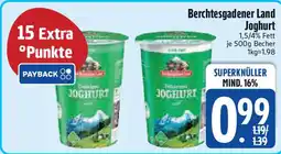 Edeka Berchtesgadener Land Joghurt Angebot
