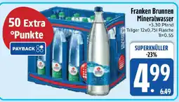 Edeka Franken Brunnen Mineralwasser Angebot
