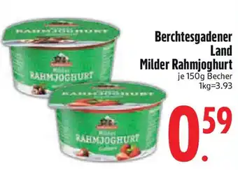 Edeka Berchtesgadener Land Milder Rahmjoghurt Angebot