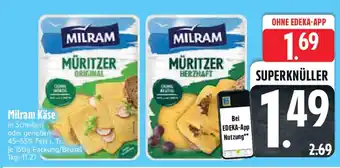 Edeka Milram Käse Angebot