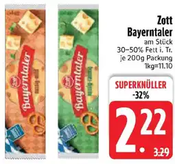 Edeka Zott Bayerntaler Angebot