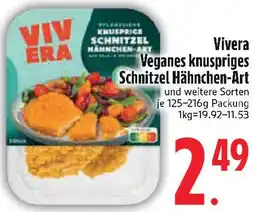 Edeka Vivera Veganes knuspriges Schnitzel Hähnchen-Art Angebot