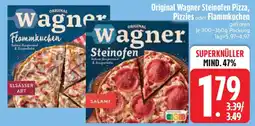 Edeka Original Wagner Steinofen Pizza, Pizzies oder Flammkuchen Angebot