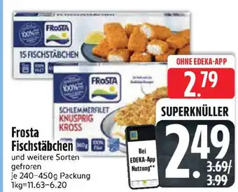 Edeka Frosta Fischstäbchen Angebot