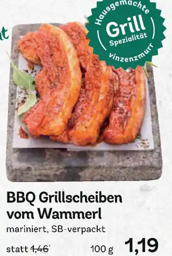Edeka BBQ Grillscheiben vom Wammerl Angebot