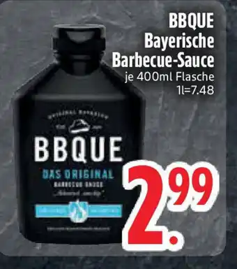 Edeka BBQUE Bayerische Barbecue-Sauce Angebot