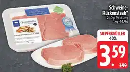Edeka Schweine- Rückensteak Angebot