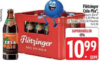 Edeka Flötzinger Cola-Mix Angebot