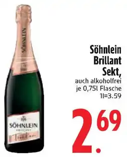 Edeka Söhnlein Brillant Sekt Angebot