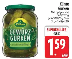 Edeka Kühne Gurken Angebot