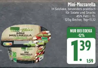 Edeka EDEKA Bio Mini-Mozzarella Angebot