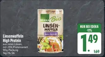 Edeka EDEKA Bio Linsenwaffeln High Protein Angebot