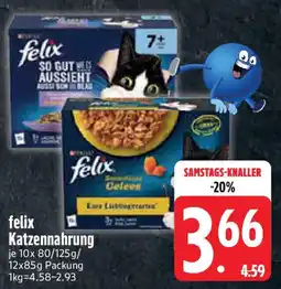Edeka felix Katzennahrung Angebot