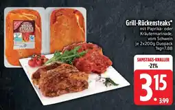 Edeka Grill-Rückensteaks Angebot