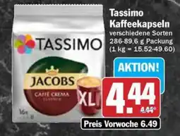 Hit Tassimo Kaffeekapseln Angebot