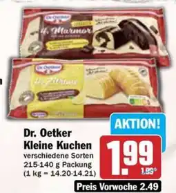 Hit Dr. Oetker Kleine Kuchen Angebot