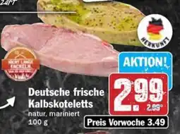 Hit Deutsche frische Kalbskoteletts Angebot