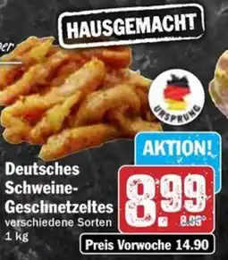 Hit Deutsches Schweine- Geschnetzeltes Angebot