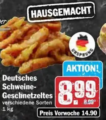 Hit Deutsches Schweine- Geschnetzeltes Angebot