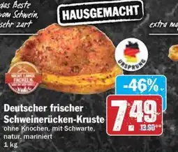 Hit Deutscher frischer Schweinerücken-Kruste Angebot