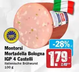 Hit Montorsi Mortadella Bologna IGP 4 Castelli Angebot