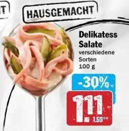 Hit Delikatess Salate Angebot