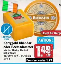 Hit Kerrygold Cheddar oder Beemsdammer Angebot