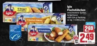 Hit Iglo Fischstäbchen Angebot