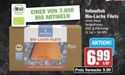 Hit followfish Bio-Lachs Filets Angebot