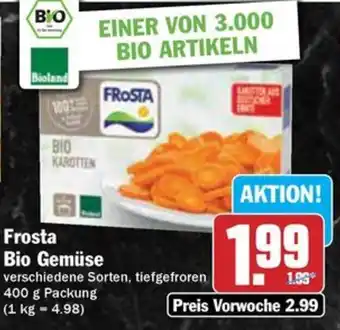 Hit Frosta Bio Gemüse Angebot