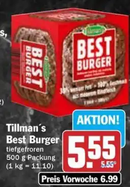 Hit Tillman's Best Burger Angebot