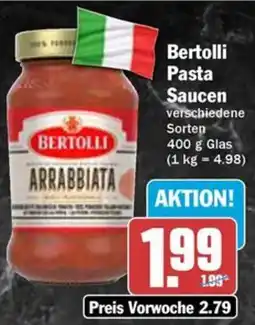Hit Bertolli Pasta Saucen Angebot