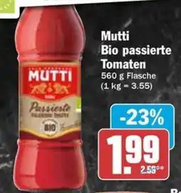 Hit Mutti Bio passierte Tomaten Angebot