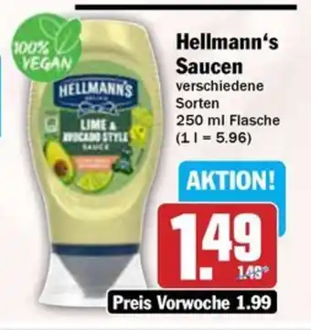 Hit Hellmann's Saucen Angebot