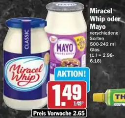 Hit Miracel Whip oder Mayo Angebot