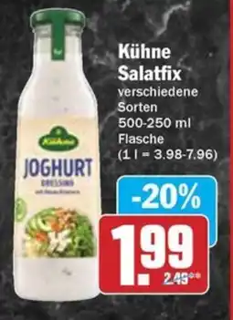 Hit Kühne Salatfix Angebot