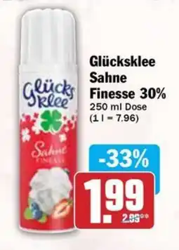 Hit Glücksklee Sahne Finesse 30% Angebot