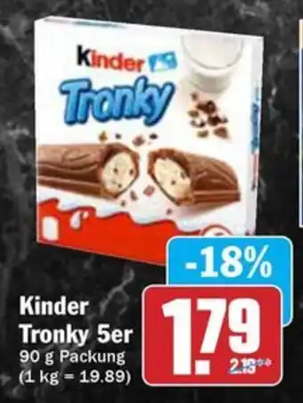 Hit Kinder Tronky 5er Angebot