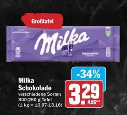 Hit Milka Großtafel Angebot