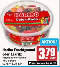 Hit Haribo Fruchtgummi oder Lakritz Angebot