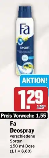 Hit Fa Deospray Angebot