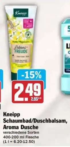 Hit Kneipp Schaumbad/Duschbalsam, Aroma Dusche Angebot